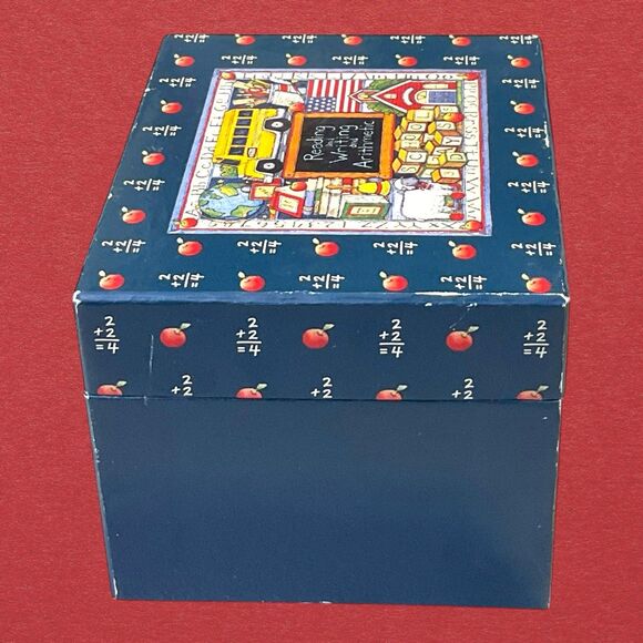 Lang and Wise Susan Winget Ceramic Coffee Cup Mug School Days Flag Vintage 1996 - Picture 14 of 16